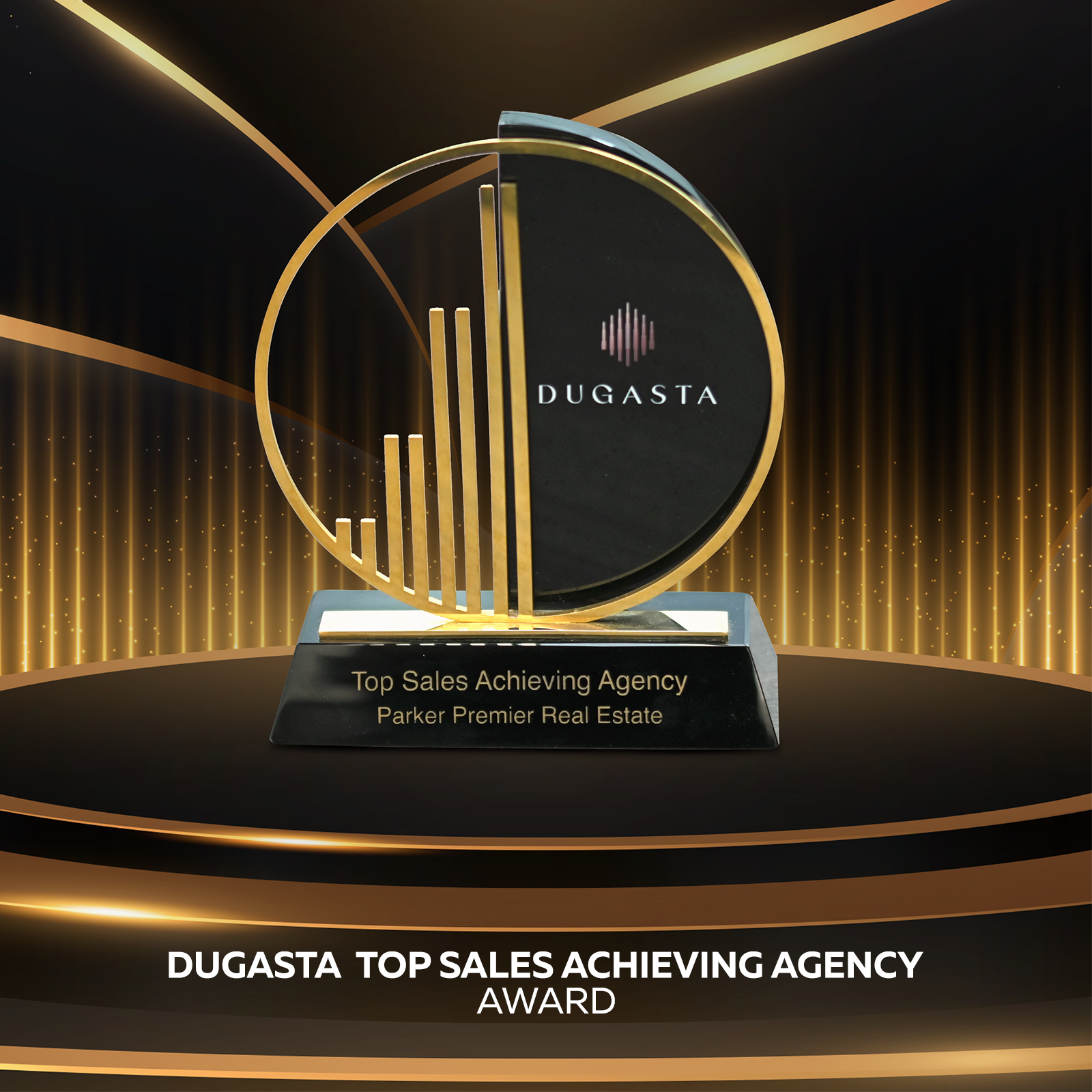 Dugasta Top Sales Achieving Agency Award